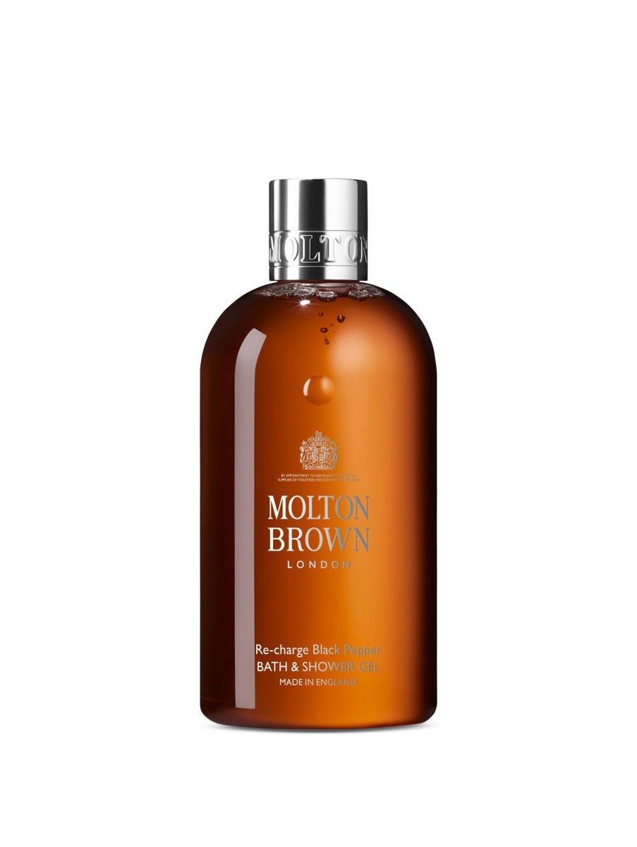 Frauen Molton Brown Beauty & Dufte | Bade- & Duschgel 300Ml Re-Charge Black Pepper Weiss