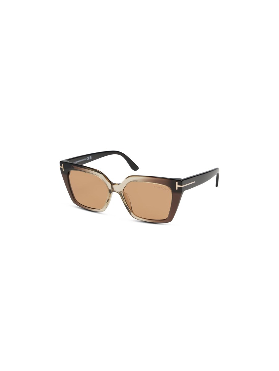 Frauen Tom Ford Sonnenbrillen | Sonnenbrille Hellbraun