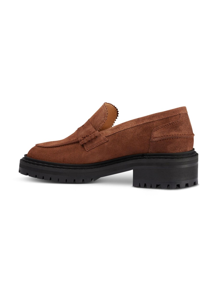 Frauen Anonymous Copenhagen Halbschuhe | Plateau Loafers Braun