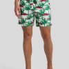 Manner MC2 Saint Barth Badehosen | Badeshorts Mit Print Grun