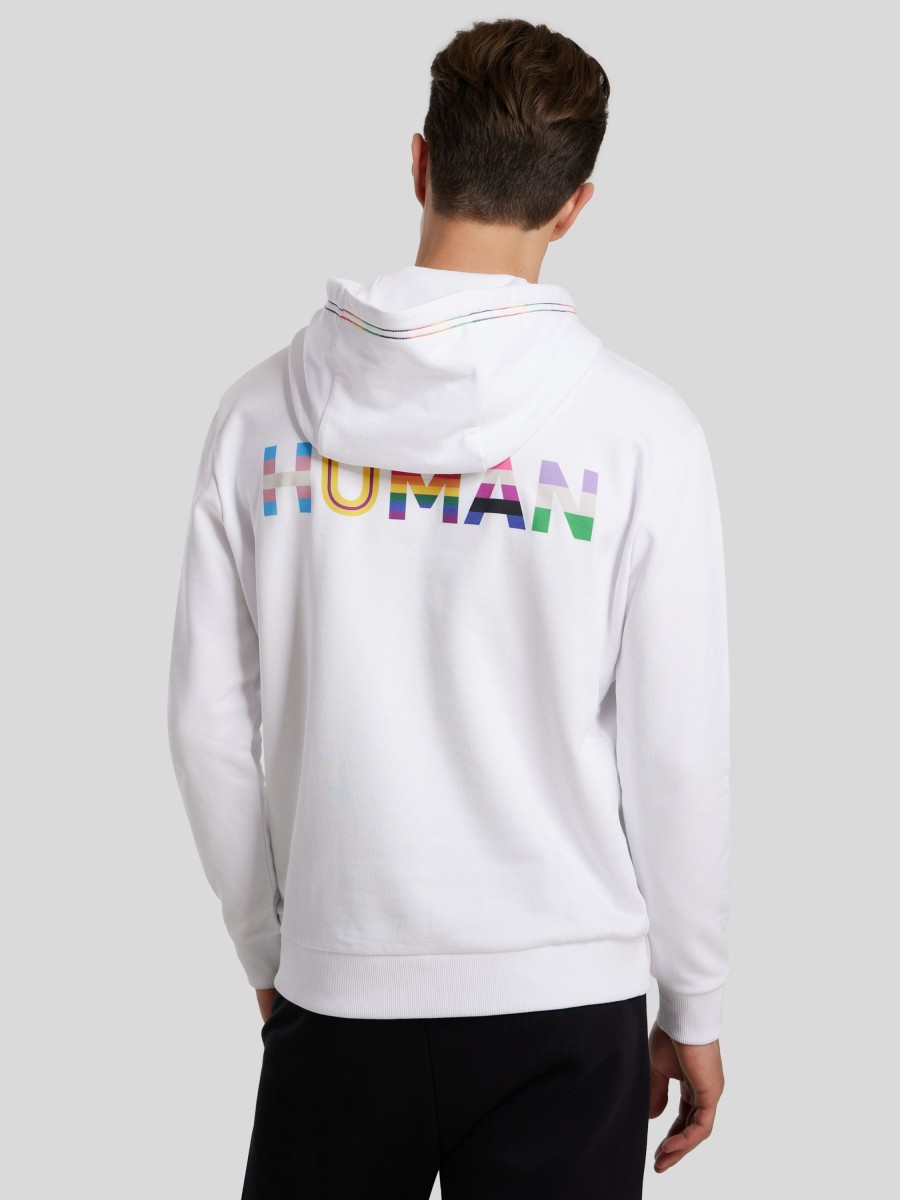 Manner Hugo Sportswear Hoodies & Sweatshirts | Hoodie Mit Logo Weiss