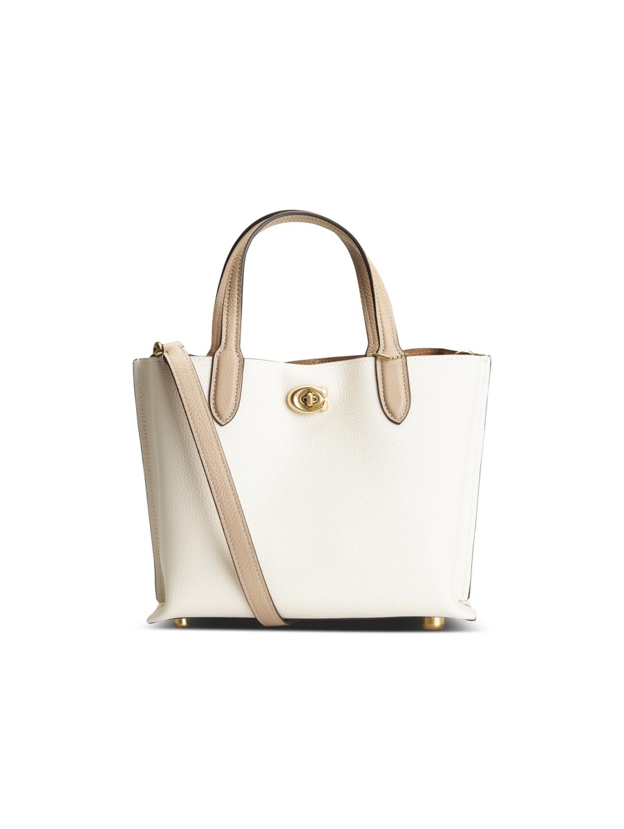 Frauen Coach Taschen | Handtasche Willow Tote Ecru