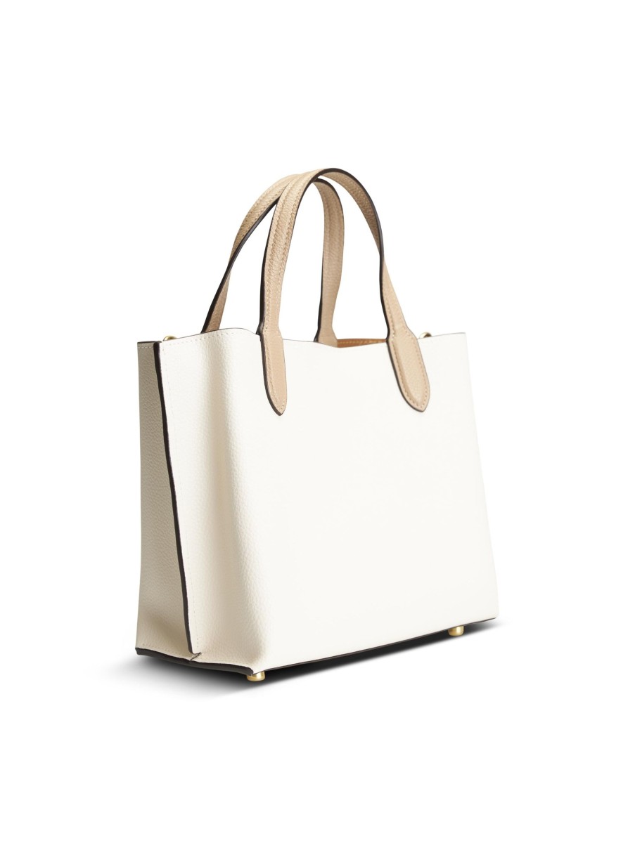 Frauen Coach Taschen | Handtasche Willow Tote Ecru