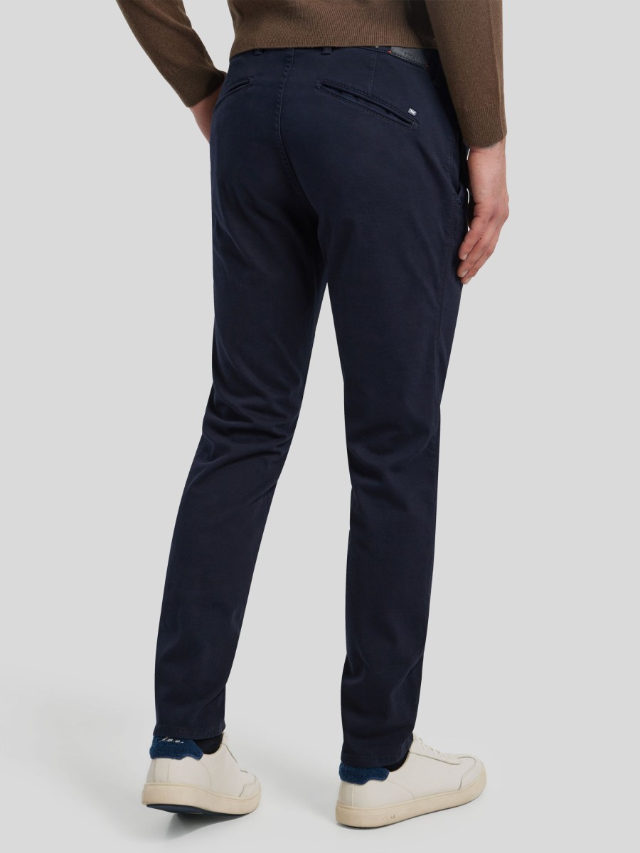 Manner Brax Hosen | Chinohose Im Slim Fit Silvio Marine