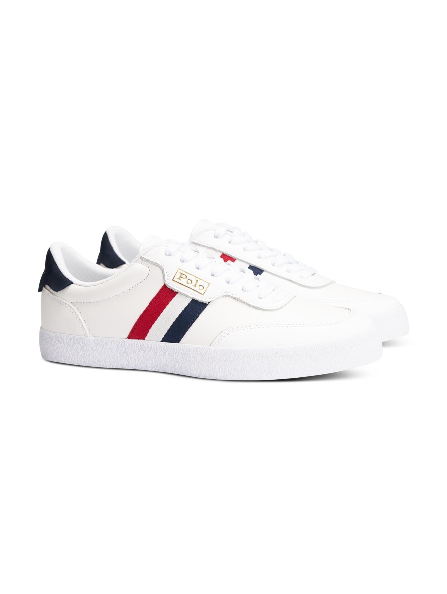 Manner Polo Ralph Lauren Men Sneakers | Sneaker Ecru