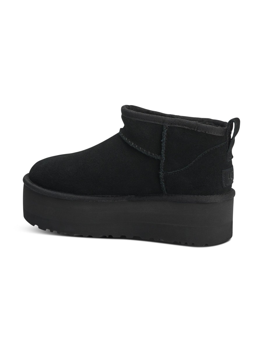 Frauen Ugg Boots & Stiefeletten | Boots Classic Ultra Mini Plattform Schwarz