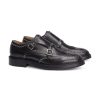 Manner Paul Business-Schuhe | Double Monks Mit Nieten Schwarz