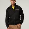 Manner Tommy Hilfiger Hoodies & Sweatshirts | Sportliche Sweatjacke Schwarz