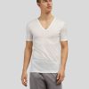 Manner Zimmerli Wasche & Loungewear | T-Shirt Royal Classic Weiss