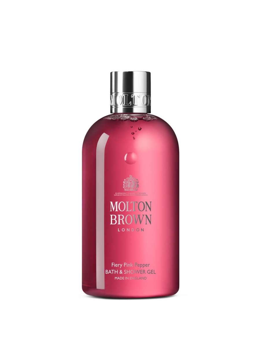 Frauen Molton Brown Beauty & Dufte | Bade- & Duschgel 300Ml Fiery Pink Pepper Weiss