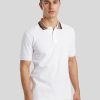 Manner BOSS Men Polo-Shirts | Polo-Shirt Im Slim Fit Weiss