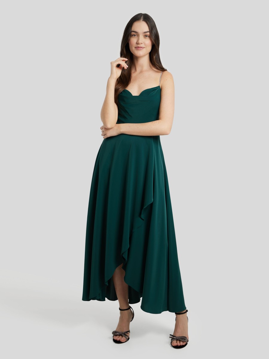 Frauen Vera Mont Kleider | Cocktailkleid Petrol