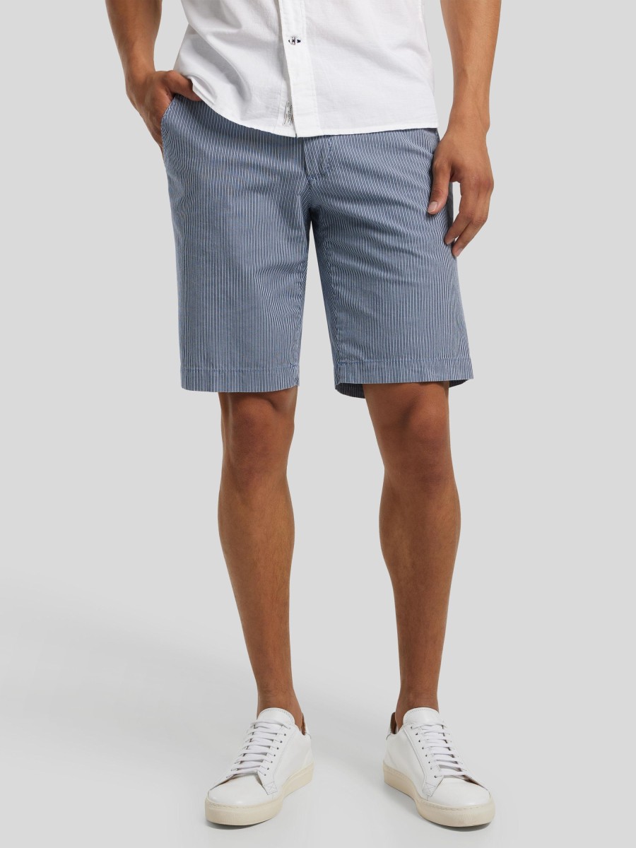 Manner Brax Shorts | Bermudas Im Regular Fit Bozen Marine