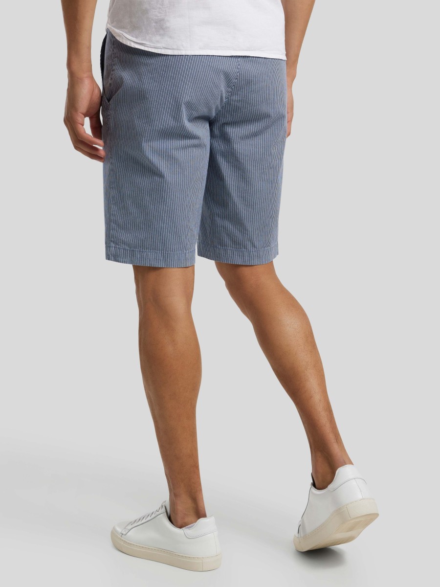 Manner Brax Shorts | Bermudas Im Regular Fit Bozen Marine