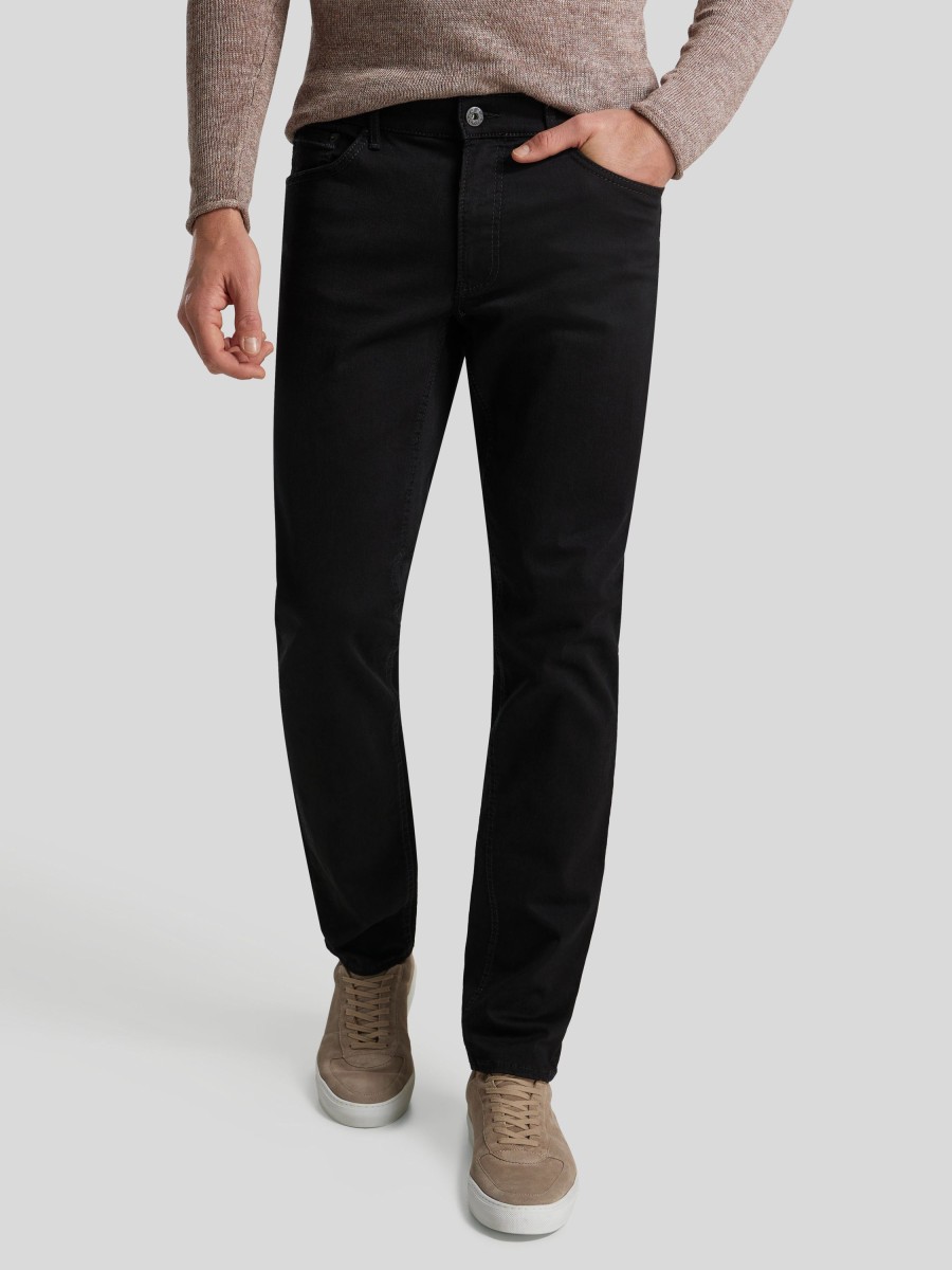 Manner Brax Jeans | Jeans Im Modern Fit Chuck Schwarz