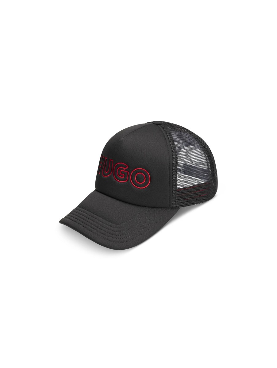 Manner HUGO Hute & Mutzen | Cap Mit Logo Lacey Schwarz