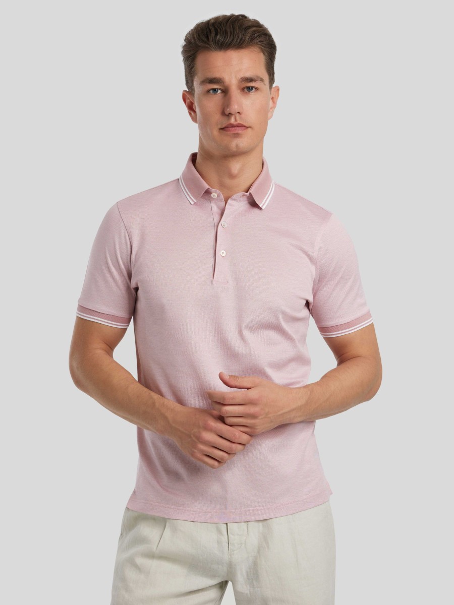 Manner Burger Polo-Shirts | Polo-Shirt Rosa