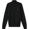 Manner Polo Ralph Lauren Men Pullover & Strickjacken | Troyer Schwarz