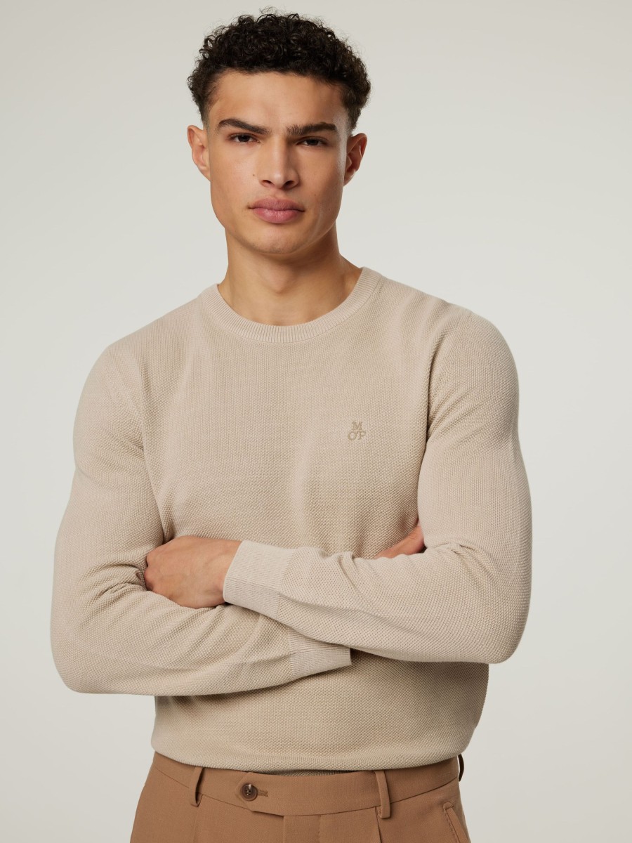 Manner Marc O Pullover & Strickjacken | Pullover Beige