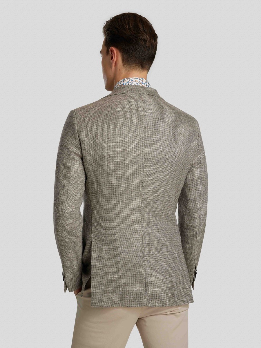 Manner Paul Kehl Vestons | Veston Im Custom Fit Taupe