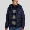 Manner Polo Ralph Lauren Men Jacken | Daunenjacke Mit Stepp Marine