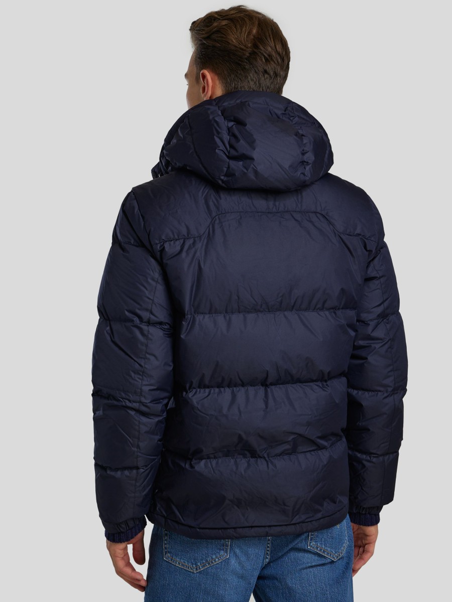 Manner Polo Ralph Lauren Men Jacken | Daunenjacke Mit Stepp Marine