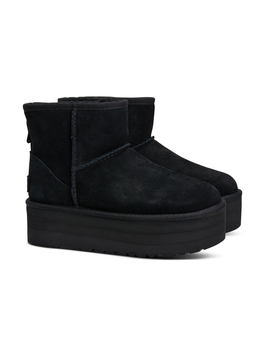 Frauen Ugg Boots & Stiefeletten | Boots Classic Mini Platform Schwarz