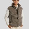 Manner Save the Duck Gilets & Westen | Steppweste Taupe