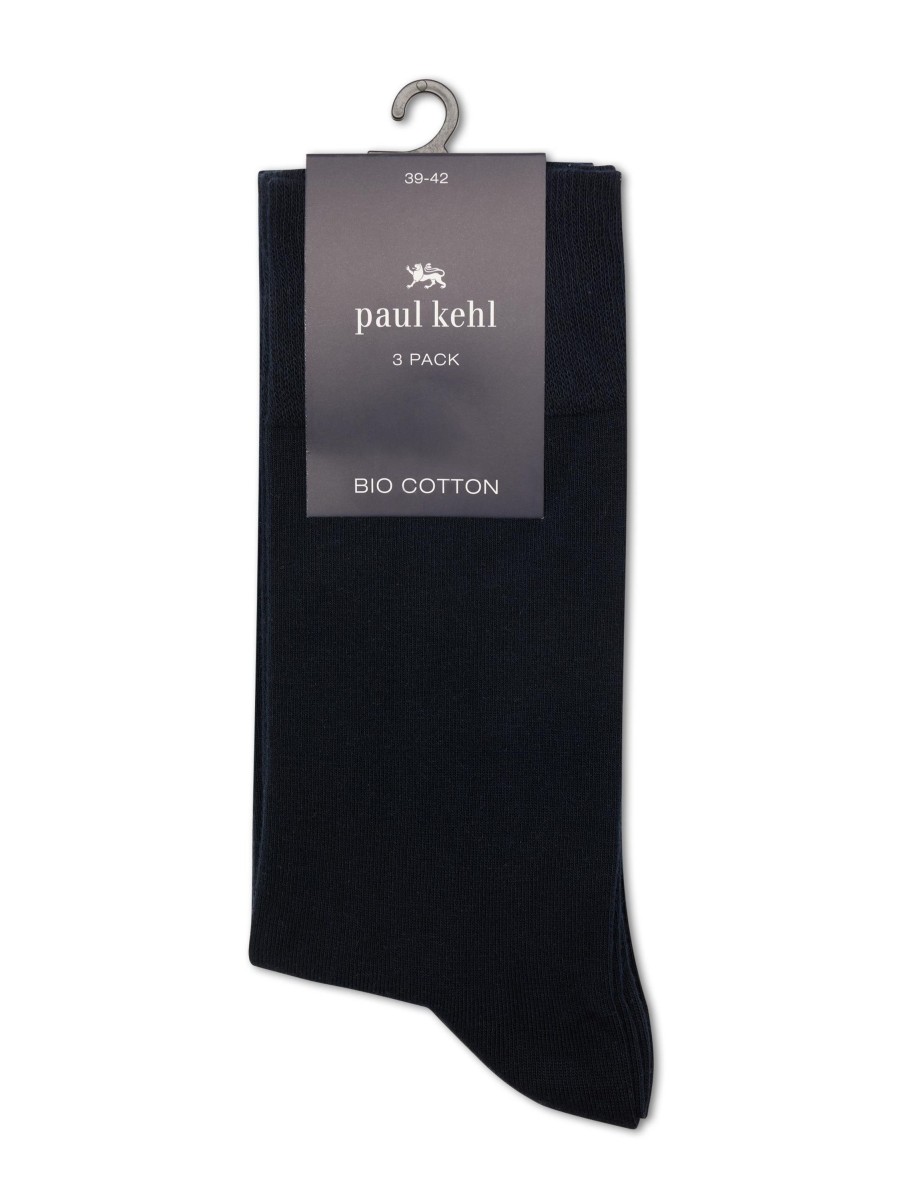 Manner Paul Kehl Wasche & Loungewear | Socken 3Er Set Marine