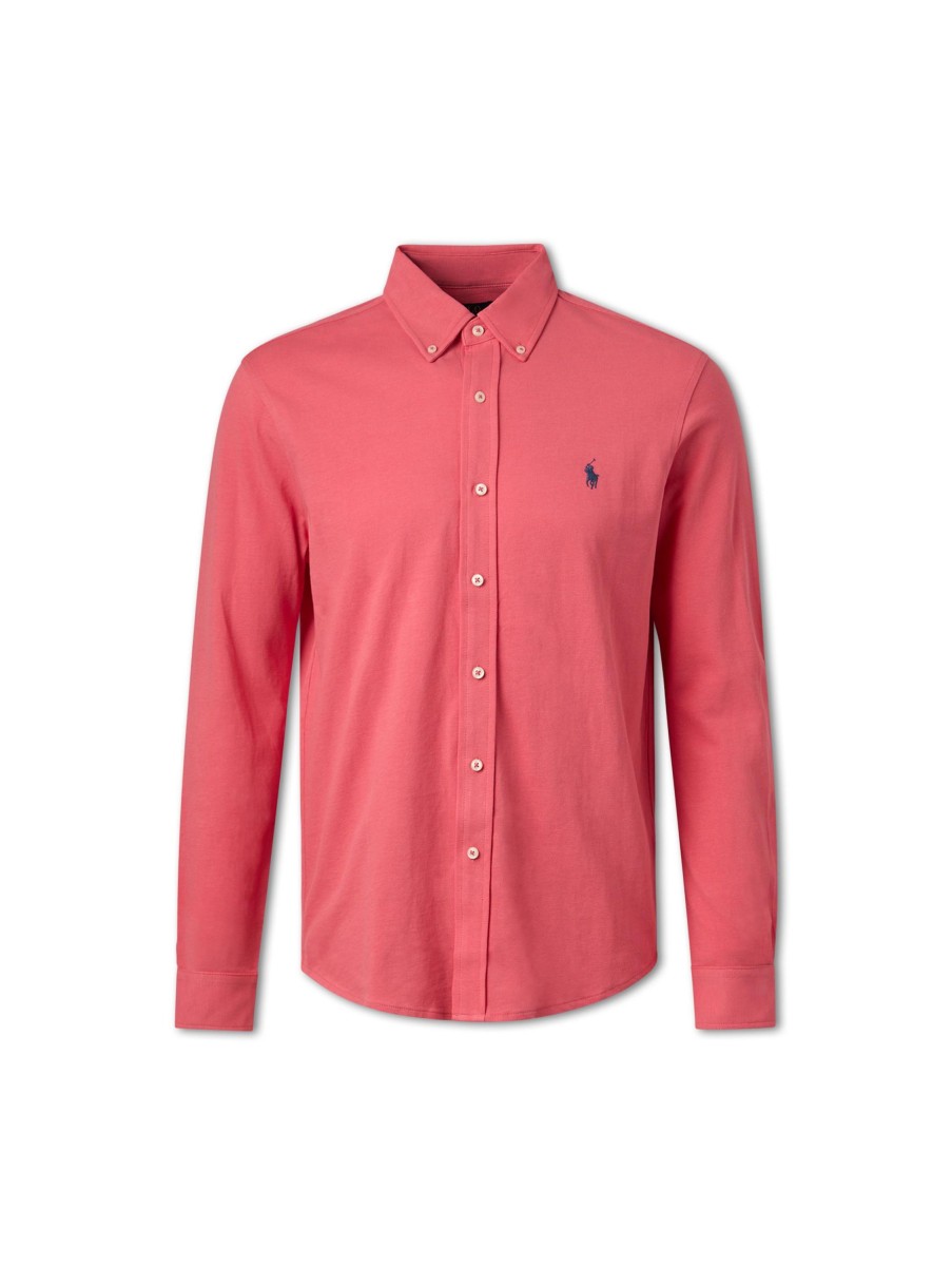 Manner Polo Ralph Lauren Men Hemden | Hemd Aus Pique Coralle