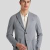 Manner Circolo Vestons | Veston Aus Pique Lightdenim