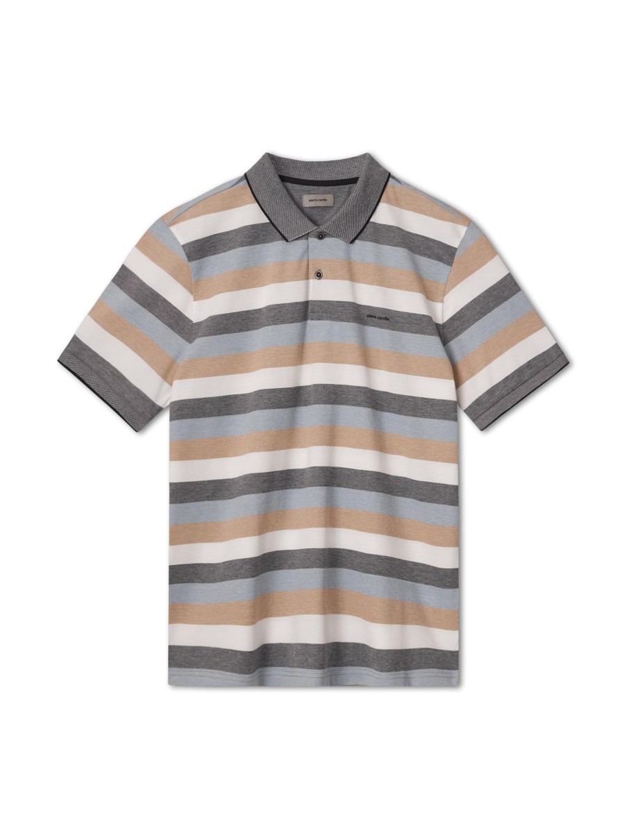 Manner Pierre Cardin Grosse Grossen | Polo-Shirt Beige