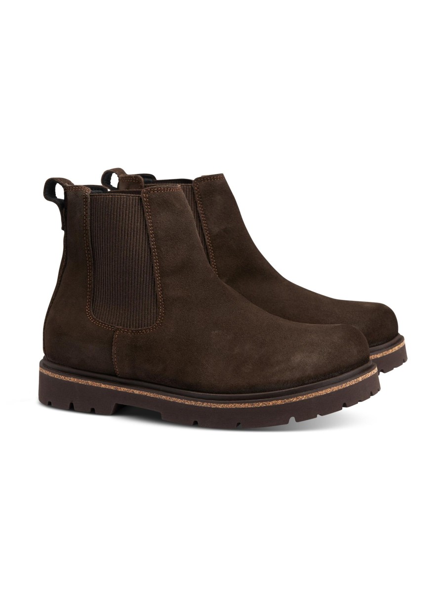 Manner Birkenstock Boots & Bottinen | Chelsea Boot Braun