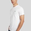 Manner MC2 Saint Barth T-Shirts & Shirts | T-Shirt Mit Logo Weiss