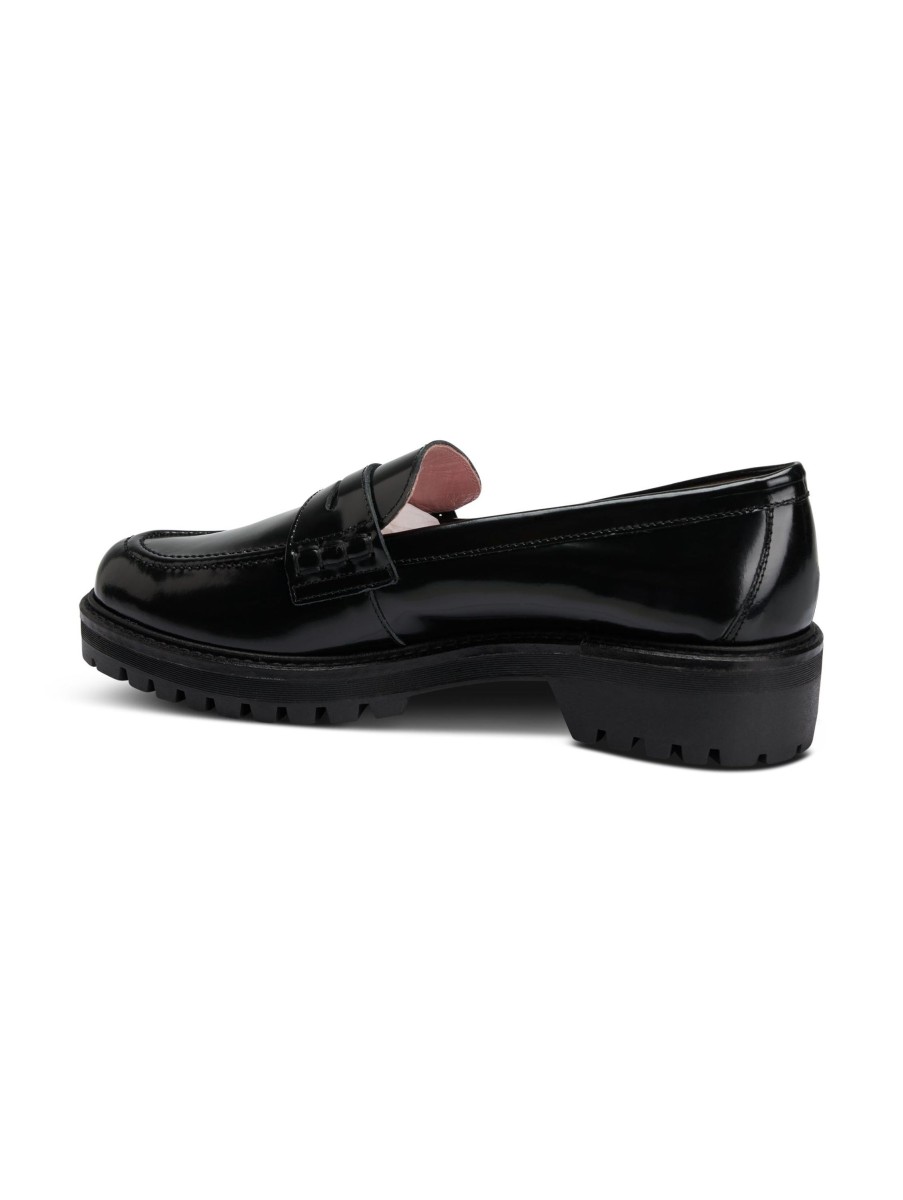 Frauen Castellano Halbschuhe | Loafer Schwarz