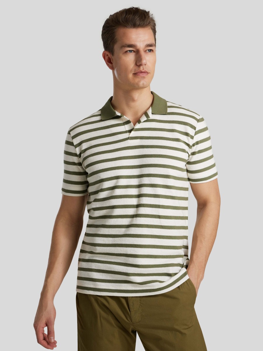 Manner Marc O Polo-Shirts | Polo-Shirt Im Regular Fit Grun