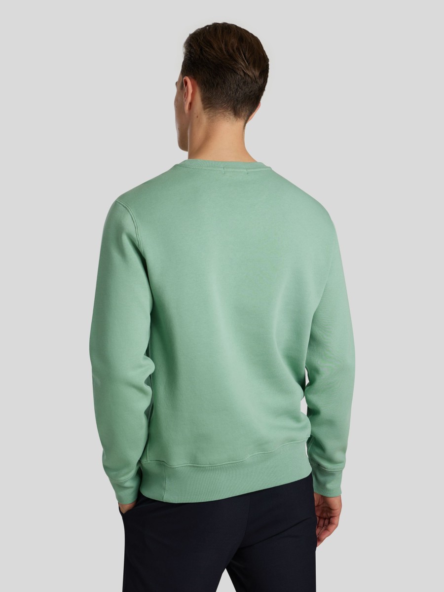 Manner Polo Ralph Lauren Men Hoodies & Sweatshirts | Sweatshirt Mit Teddy-Print Mint