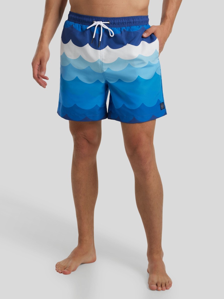 Manner Paul Kehl Badehosen | Badeshorts Hellblau