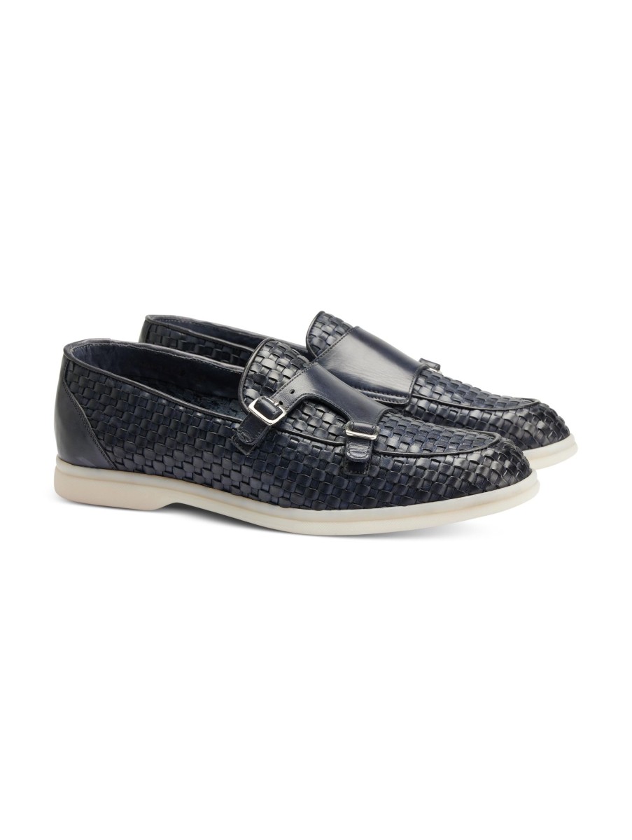 Manner Paul Loafers & Slippers | Slipper Geflochten Marine