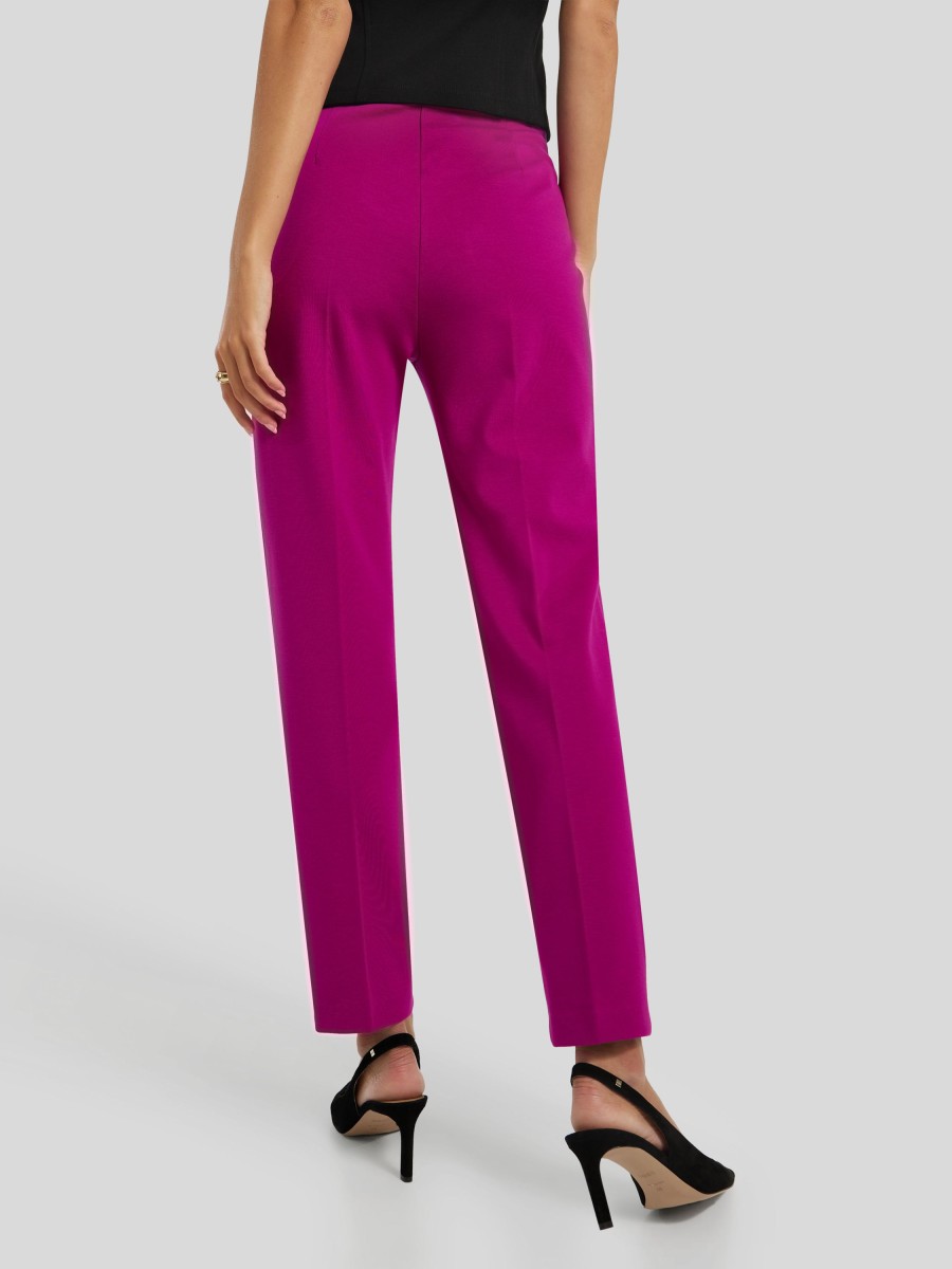 Frauen Pinko Anzuge | Hose Mit Bugelfalten Fuchsia