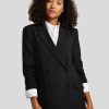 Frauen HUGO Blazer | Doppelreihiger Blazer Avani Schwarz