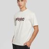 Manner Hugo Sportswear T-Shirts & Shirts | T-Shirt Mit Logo Dakaishi Grun