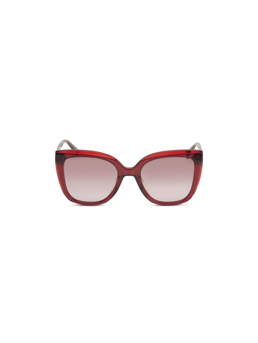 Frauen Longchamp Sonnenbrillen | Sonnenbrille Bordeaux