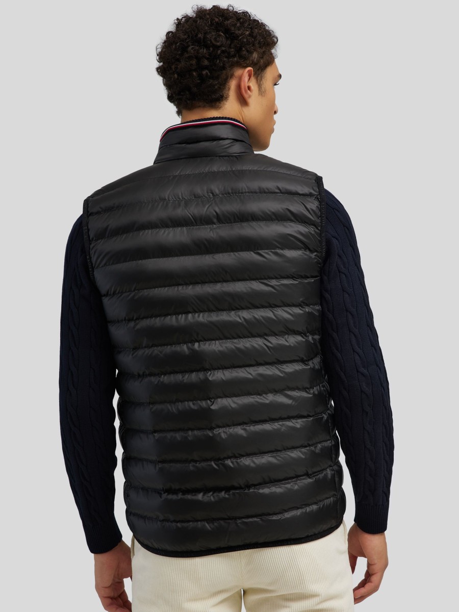 Manner Tommy Hilfiger Gilets & Westen | Steppweste Schwarz