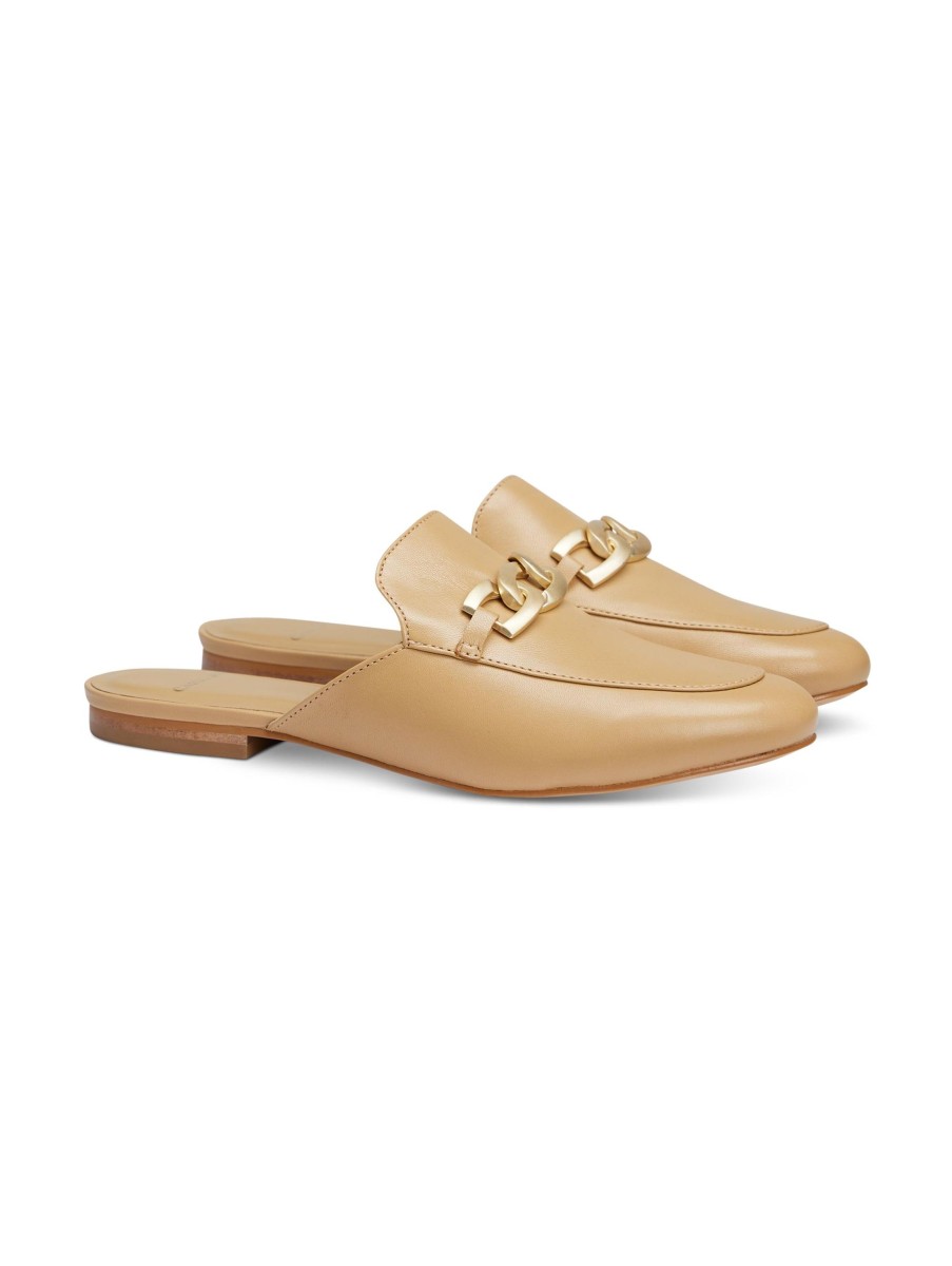 Frauen Carrano Halbschuhe | Slippers Beige