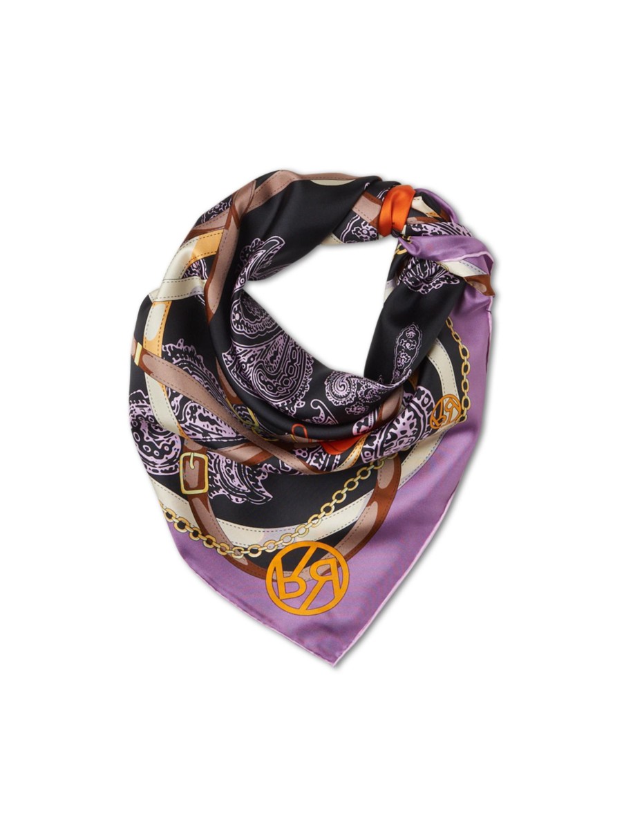 Frauen Roeckl Schals & Tucher | Foulard Aus Seide Schwarz