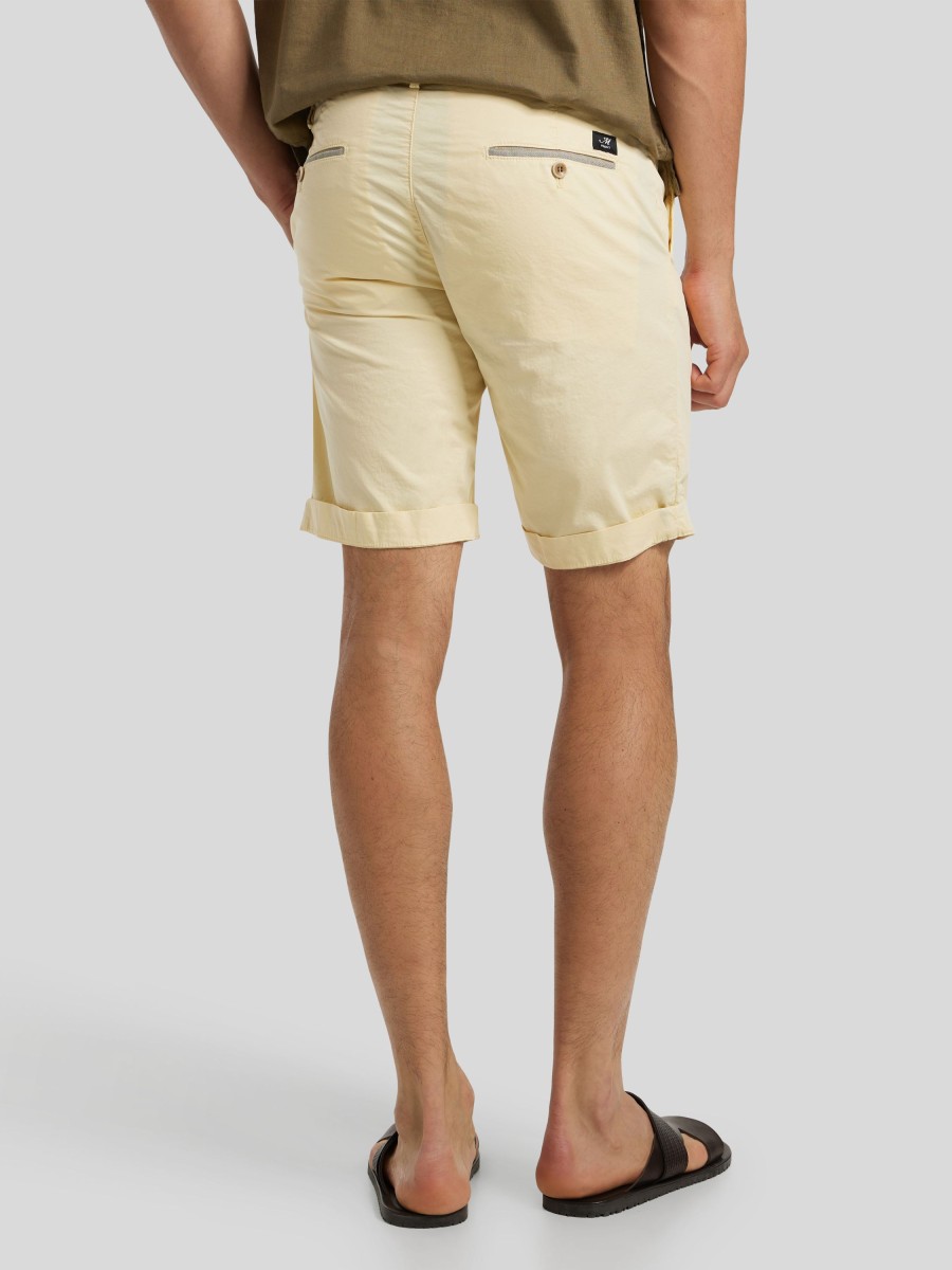 Manner Mason Shorts | Bermudas Im Slim Fit Torino Vanille