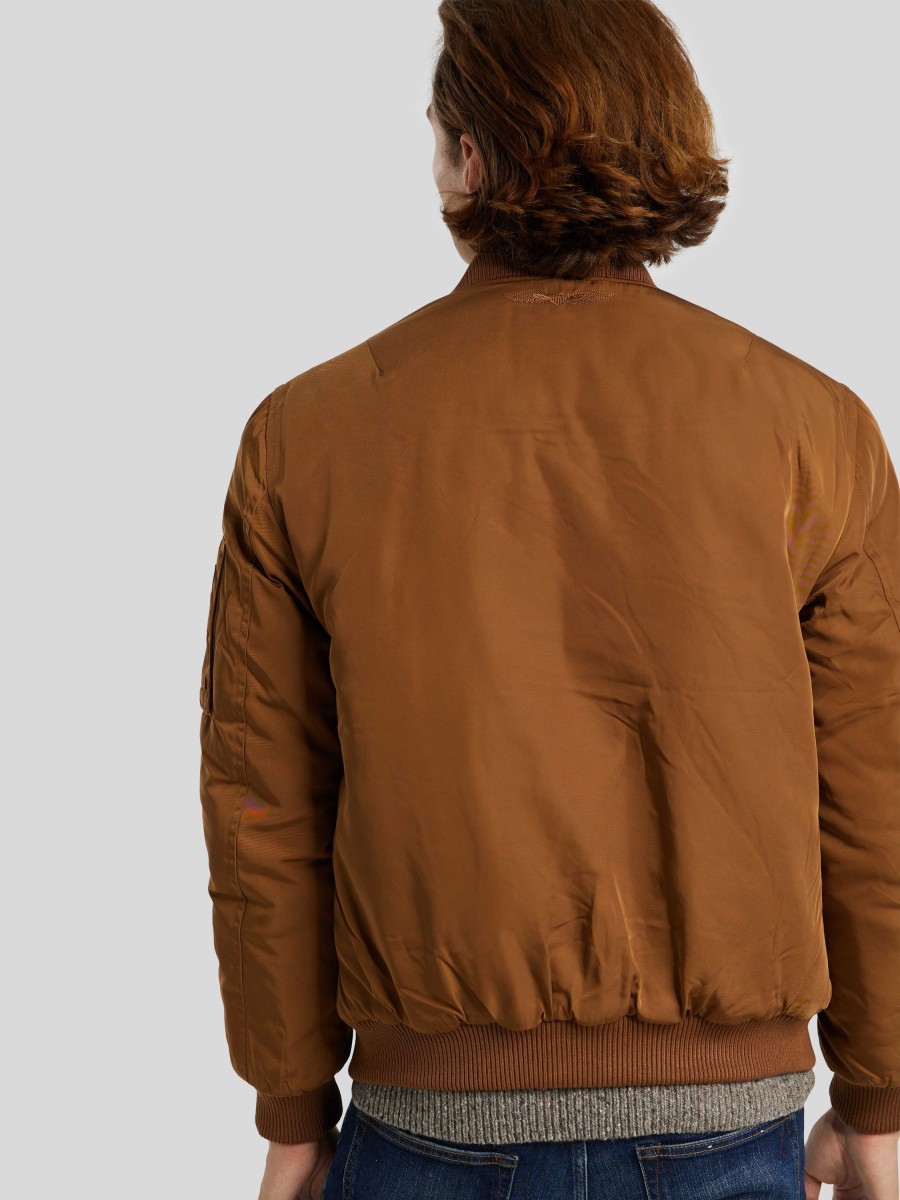 Manner BOMBERS Jacken | Bomberjacke Original Camel