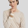 Frauen Marc Cain Pullover & Strick | Leichter Strickpullover Kitt