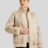 Frauen Studio AR Jacken | Reversible Jacke Beige